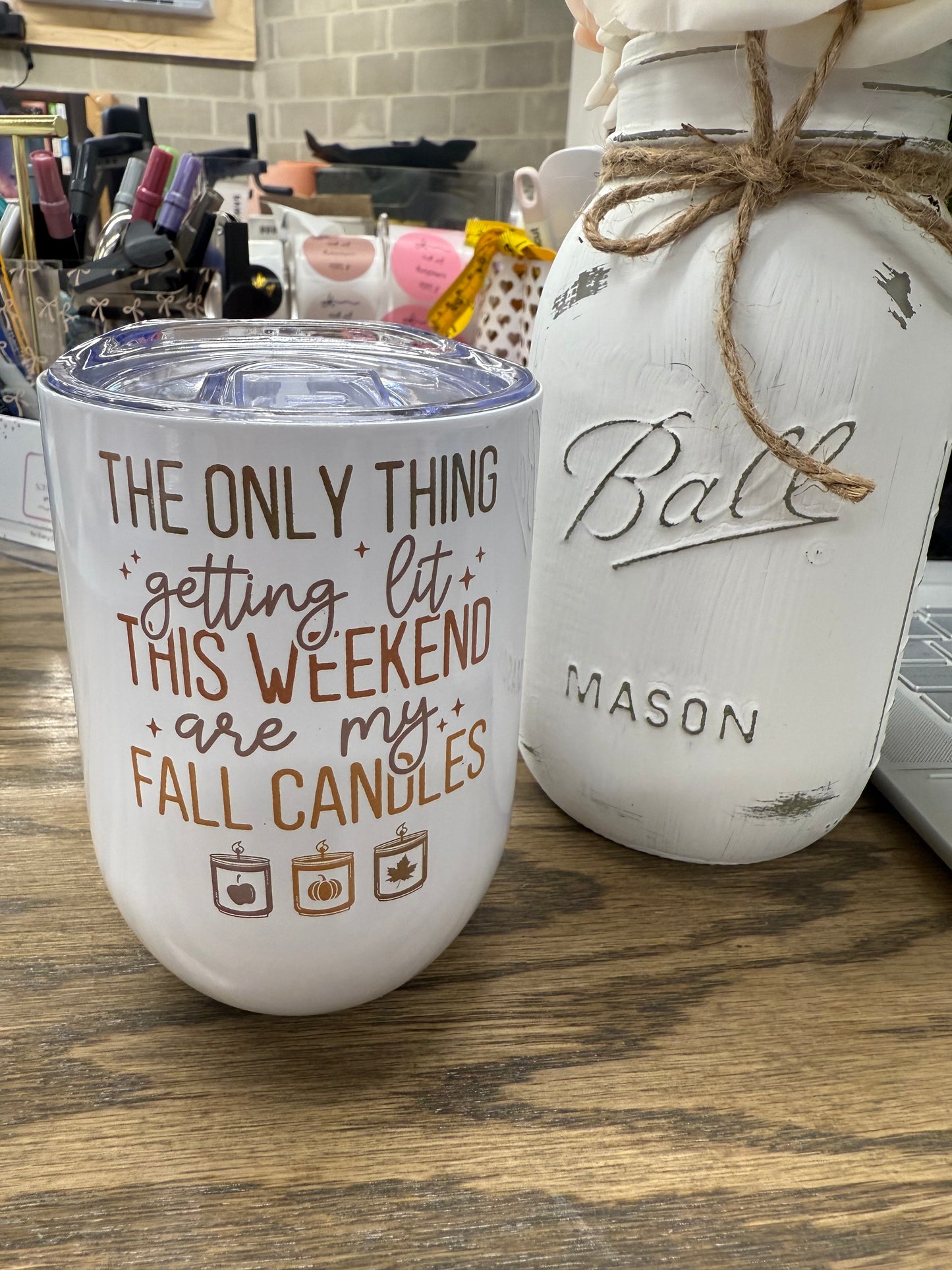 12 oz Wine Tumblers