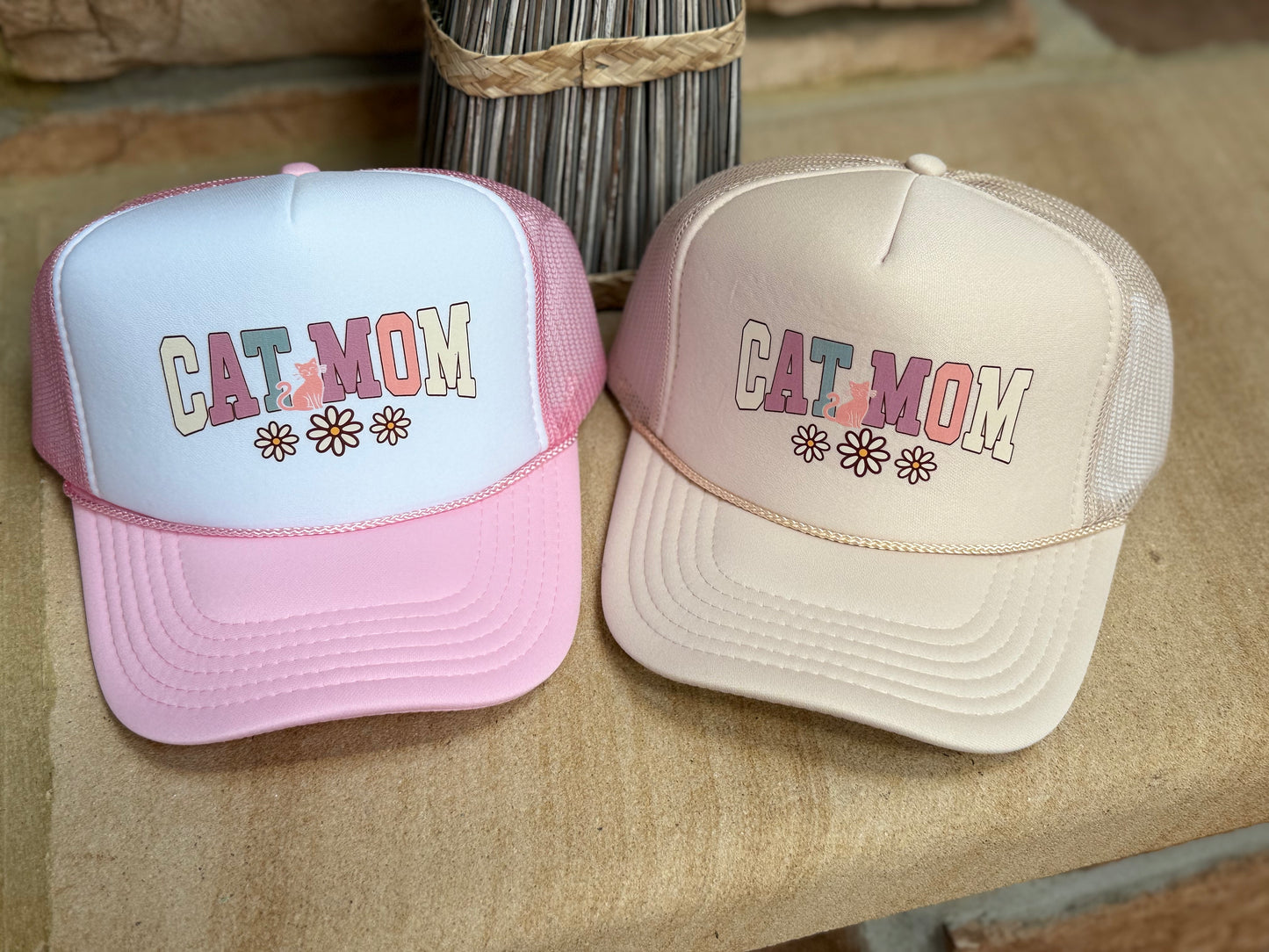 Cat Mom Trucker Hat