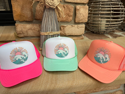 Here Come The Sun Trucker Hat