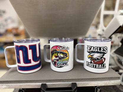 Custom Sports Team Mugs & Wine Tumblers