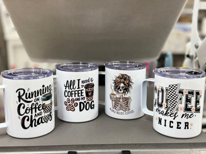 12oz Coffee Mug Tumbler