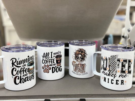 12oz Coffee Mug Tumbler