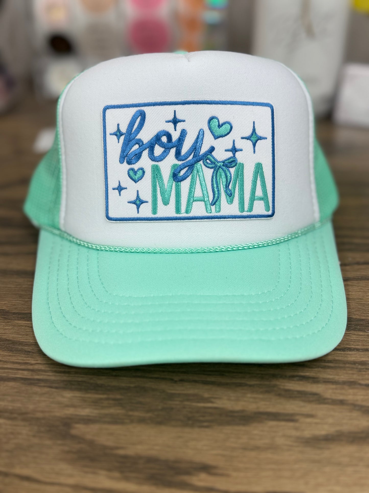 Boy Mama Trucker Hat