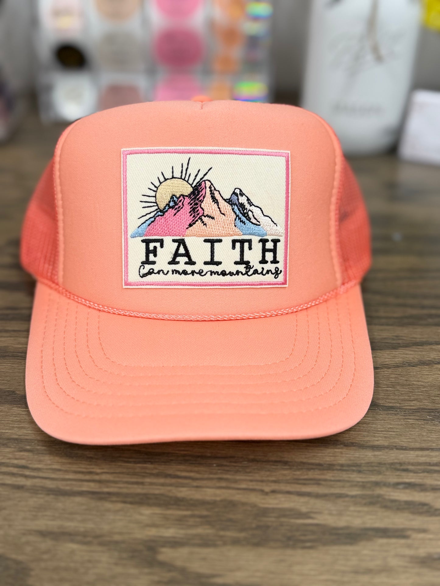 Faith Can Move Mountains-Trucker Hat
