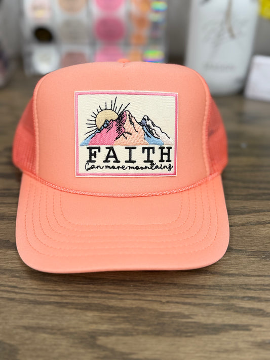 Faith Can Move Mountains-Trucker Hat