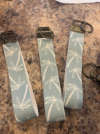 Summer Canvas Wristlet Key Chains – Ready to Ship Sale