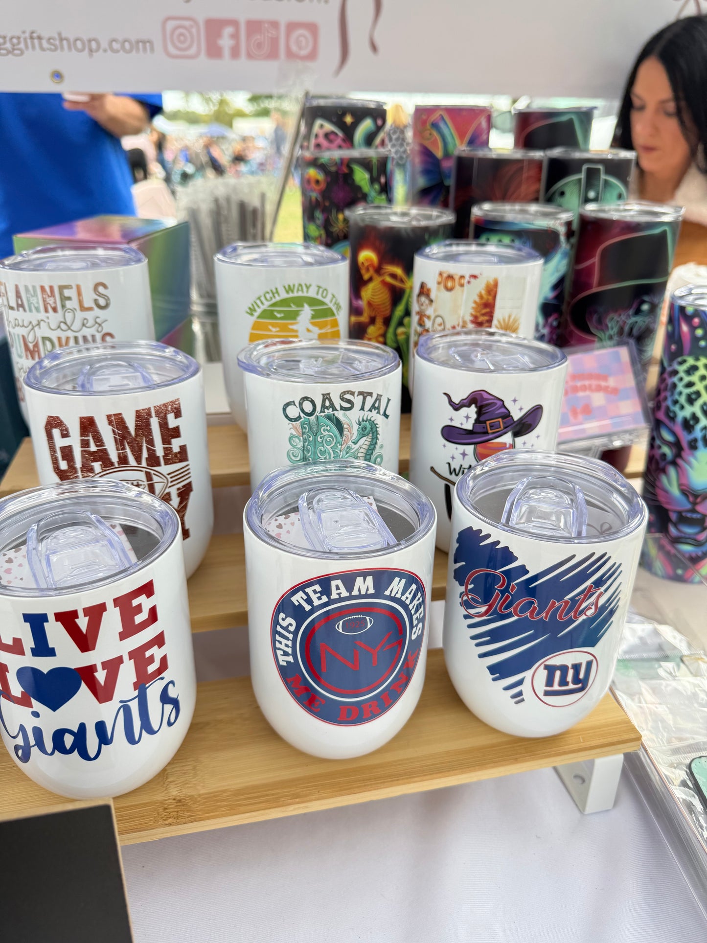 Custom Sports Team Mugs & Wine Tumblers
