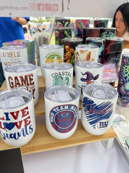 Custom Sports Team Mugs & Wine Tumblers