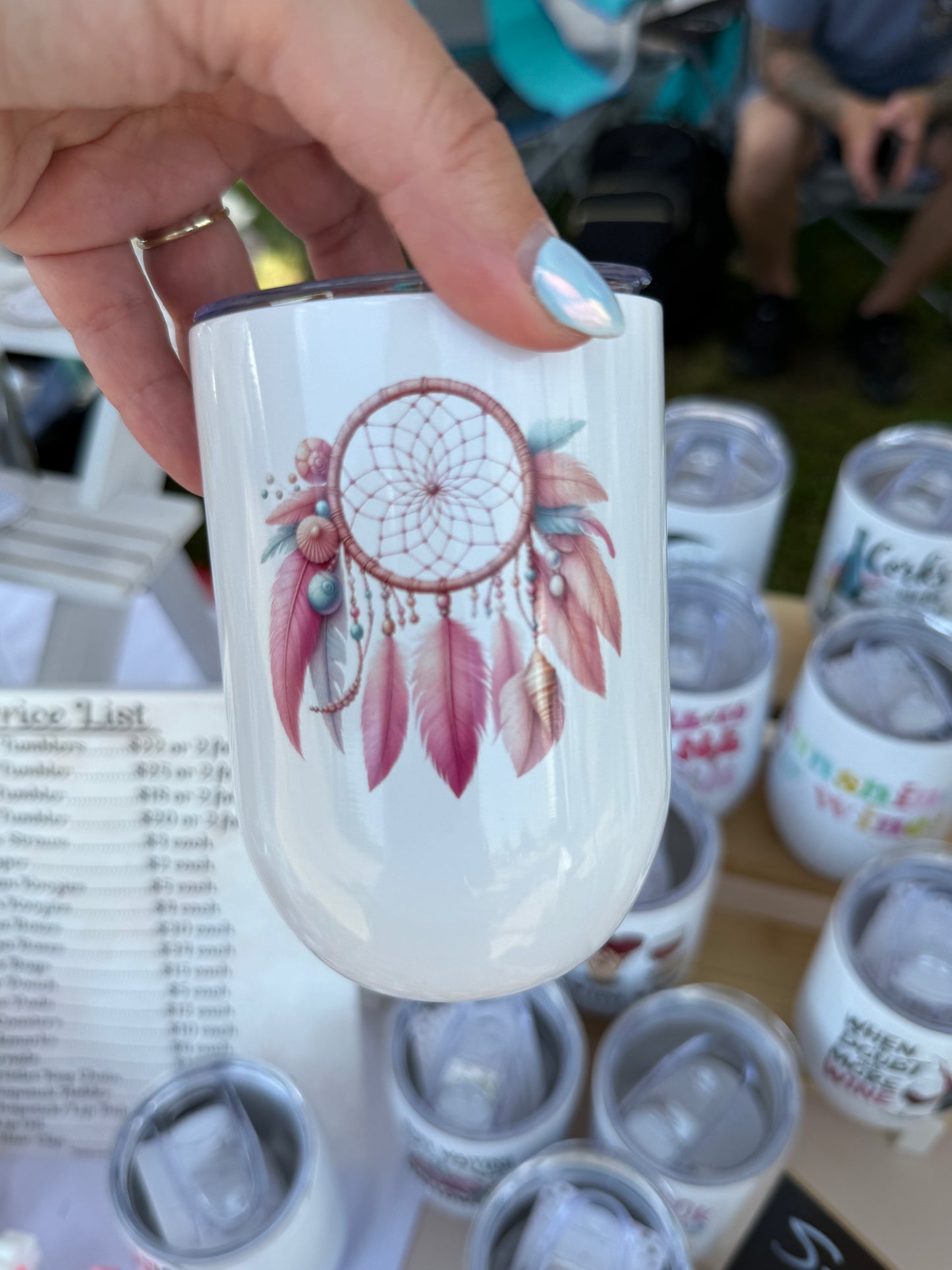 Summer 12 oz Wine Tumblers – Ready to Ship Sale