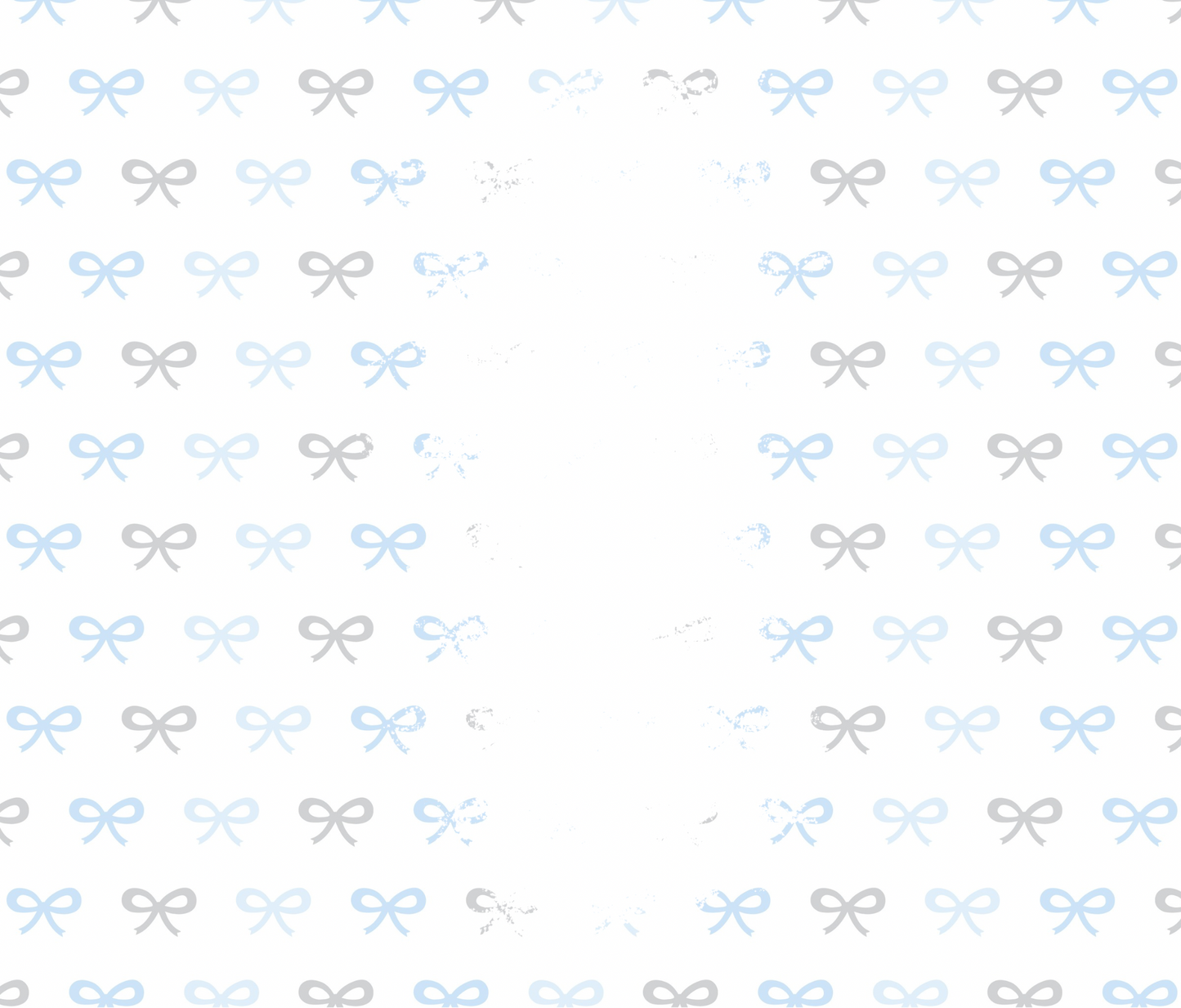 Blue Multi Color Bows