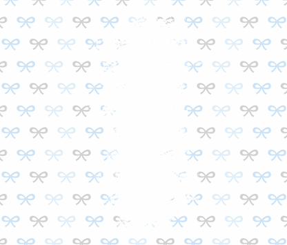 Blue Multi Color Bows