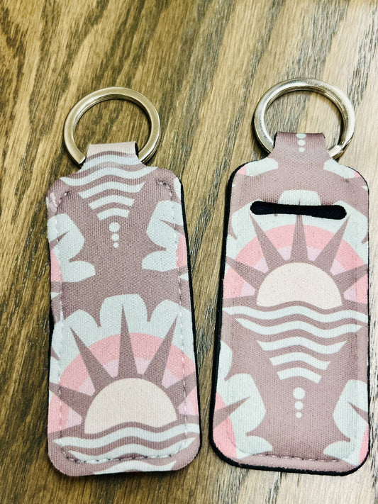 CHAPSTICK HOLDER KEY RING PATTERNS