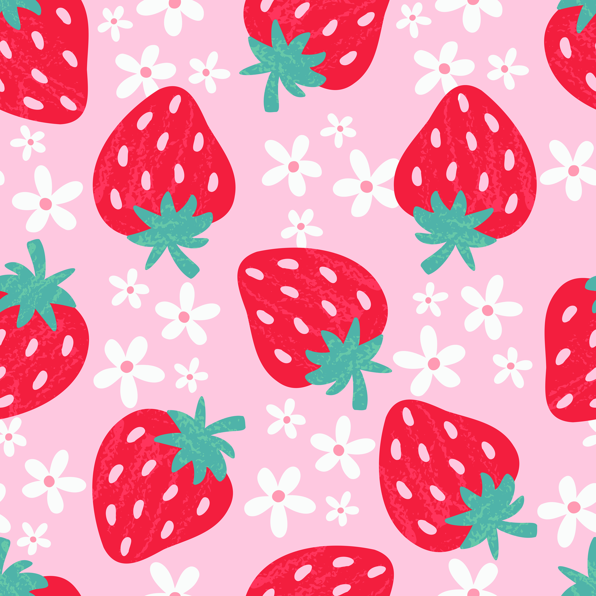 STRAWBERRIES & FLOWERS
